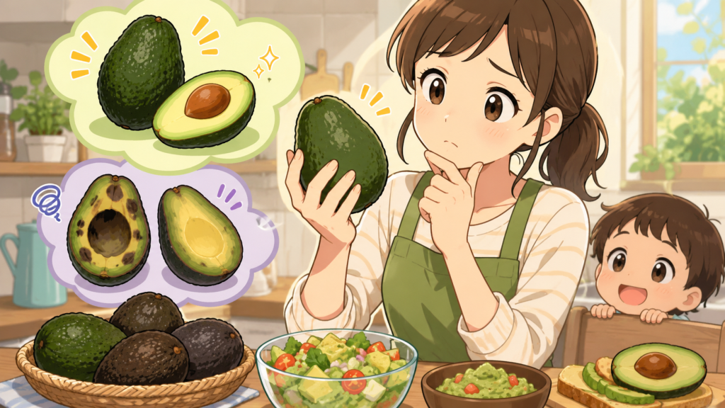 アボカドって、選ぶのが難しい