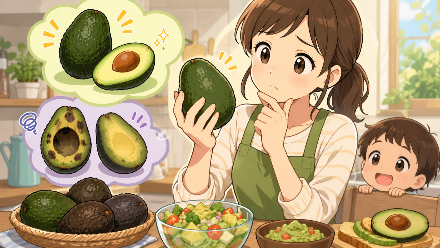アボカドって、選ぶのが難しい