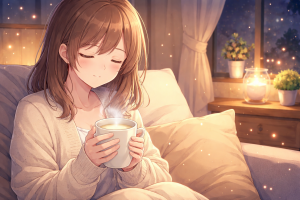 温かなミルクと穏やかな夜