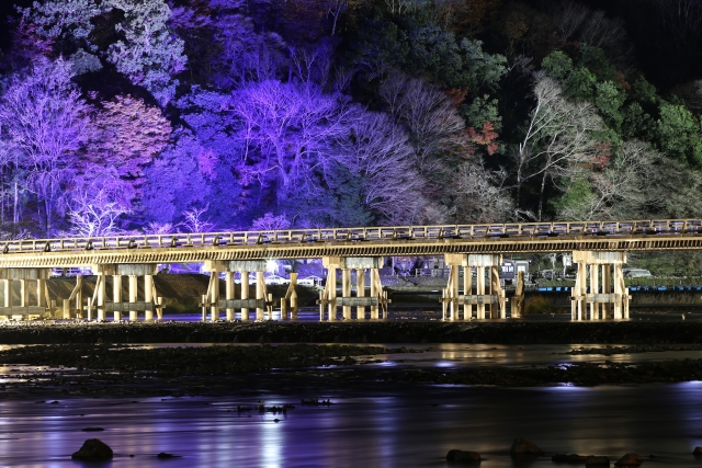 京都嵐山花灯路