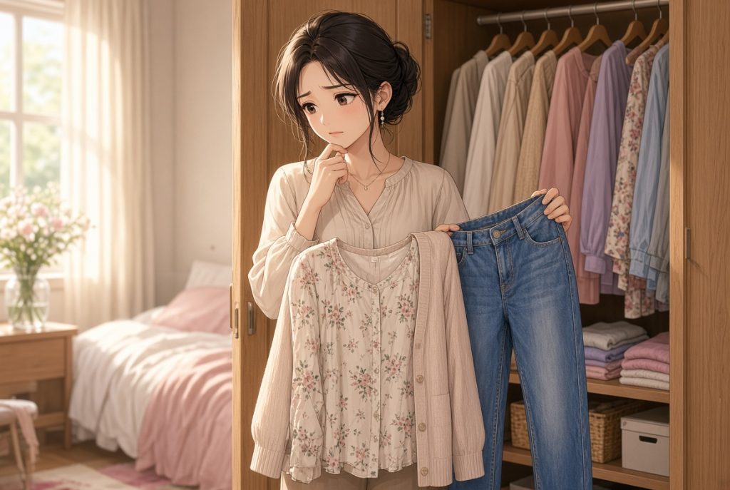 学校説明会の服装に悩む