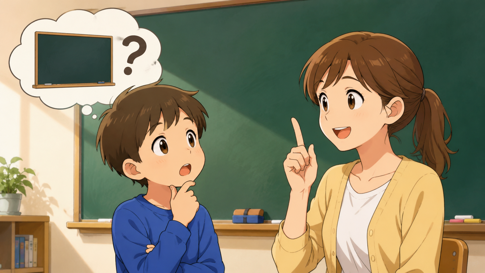 黒板が緑色なのはなぜ