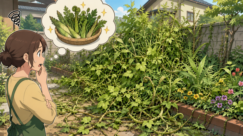 庭に植えてはいけない山菜