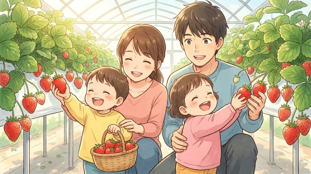 いちご狩り