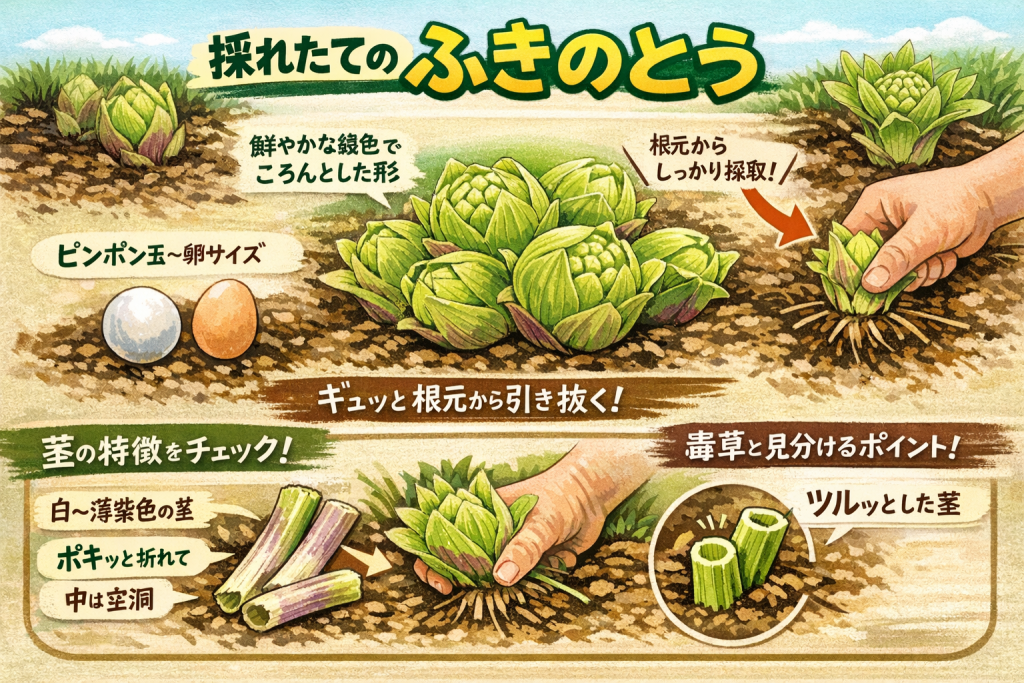 ふきのとうの特徴