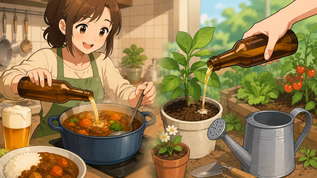 ビールが古くなったときの活用法