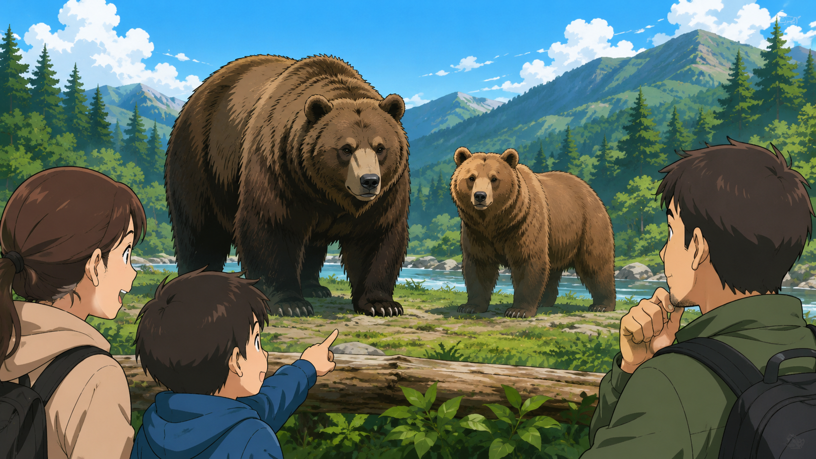 ヒグマのオス・メス