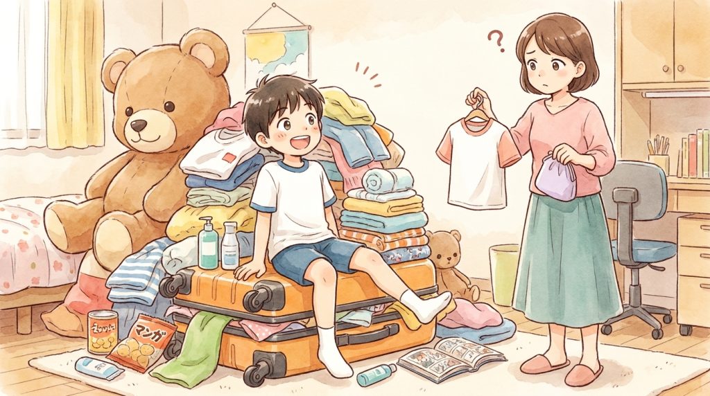 修学旅行の持ち物で実はいらなかったもの