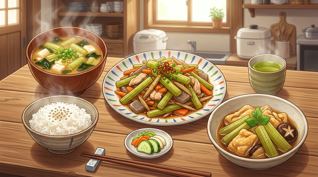 フキを使った料理