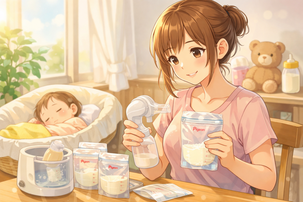 母乳フリーザーパック