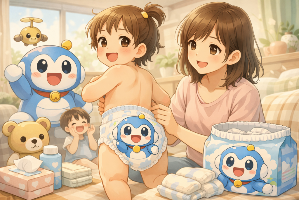 キャラクターオムツ