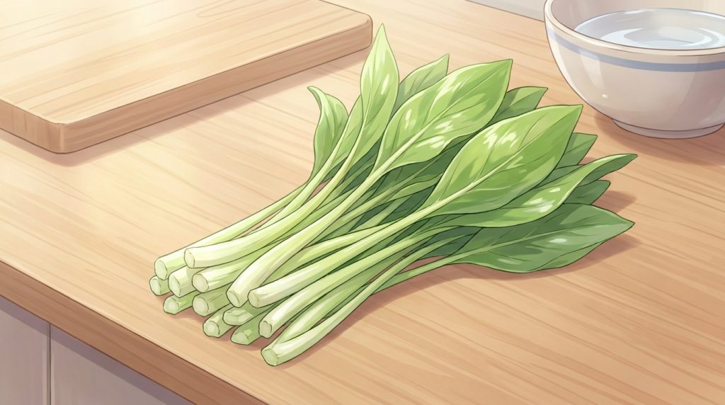 うるいの下処理