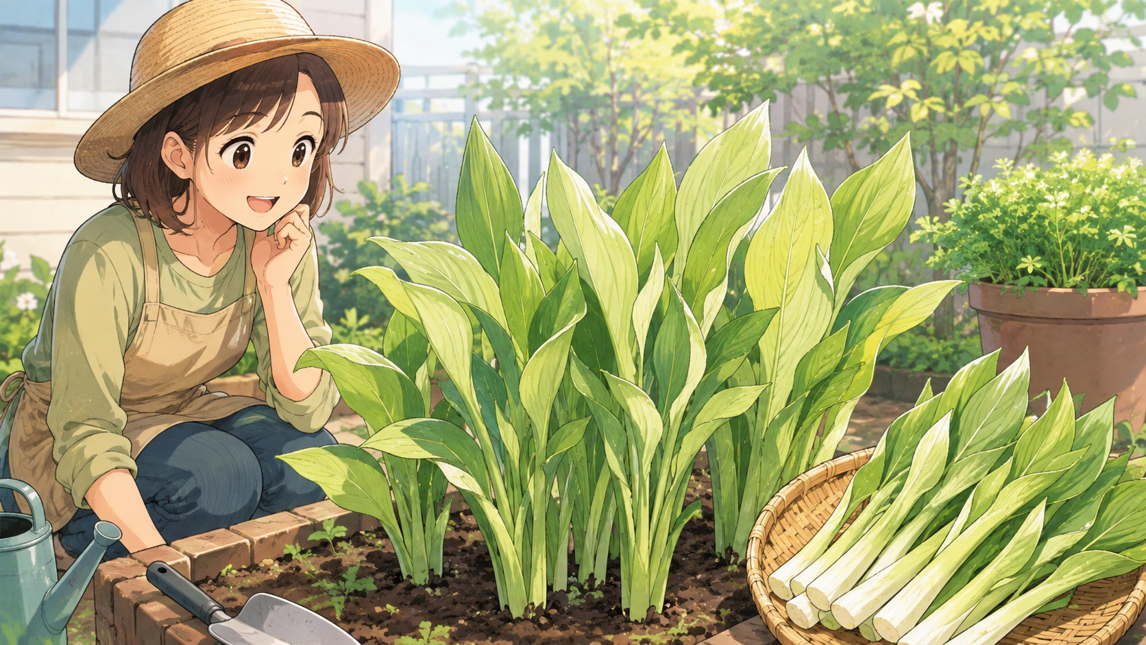 うるいの家庭菜園