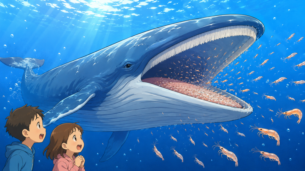 シロナガスクジラ「1日の食事量」が凄すぎる