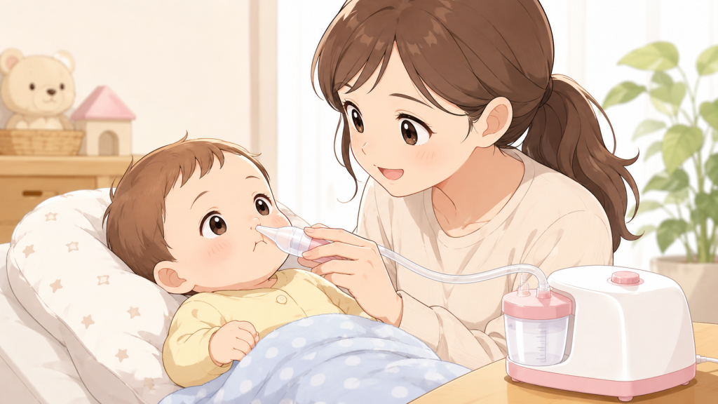 電動鼻水吸引器