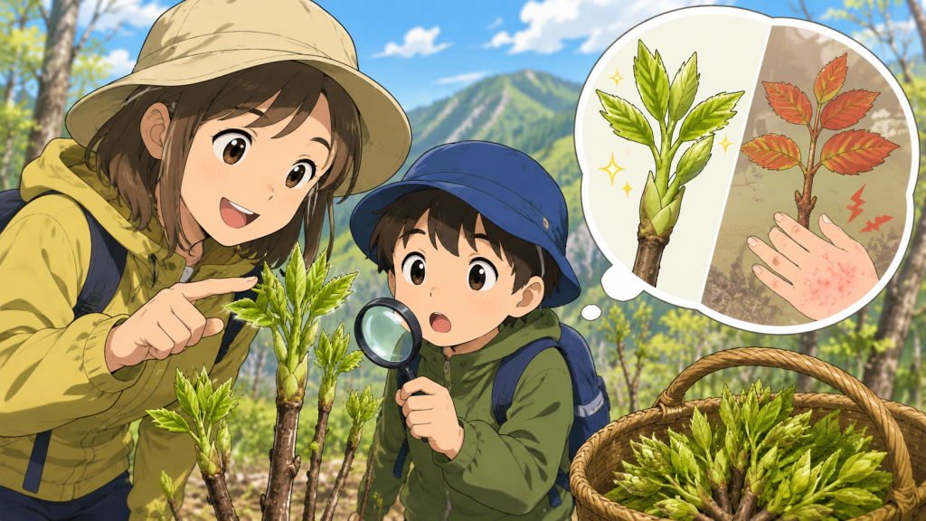 コシアブラとウルシ