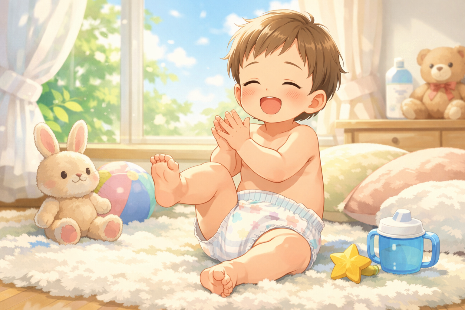 赤ちゃんのおむつ