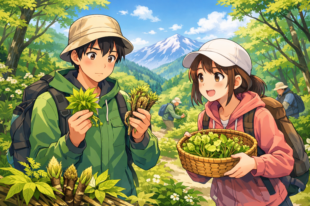 コシアブラとハリギリ