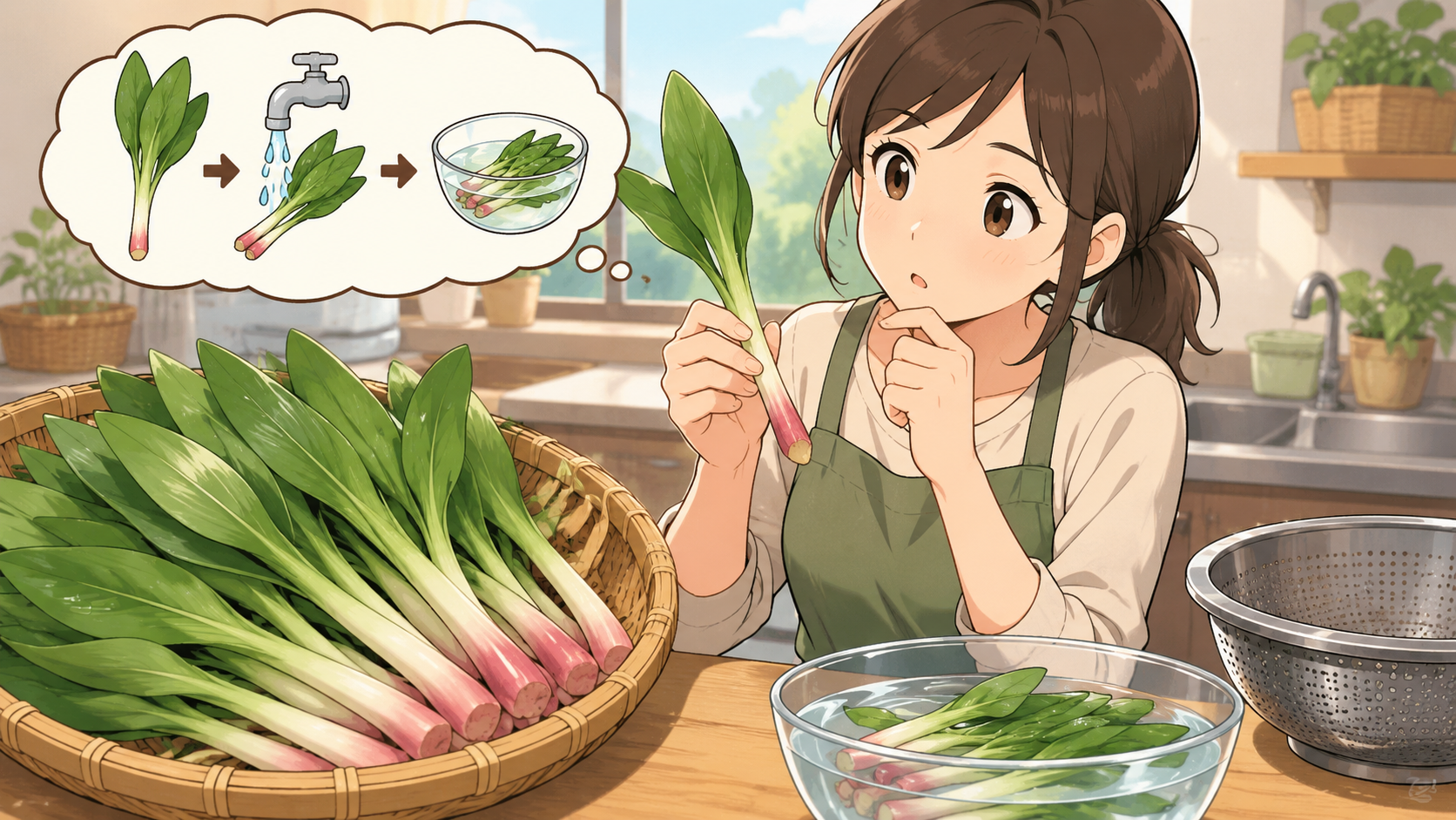 行者にんにくの下処理
