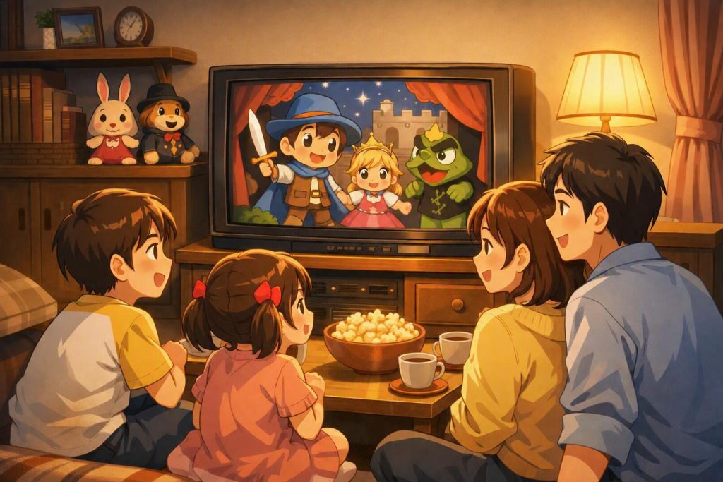 モニターから飛び出すような人形たちの物語