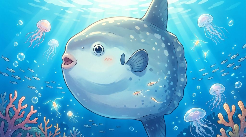 マンボウが何を食べているのか