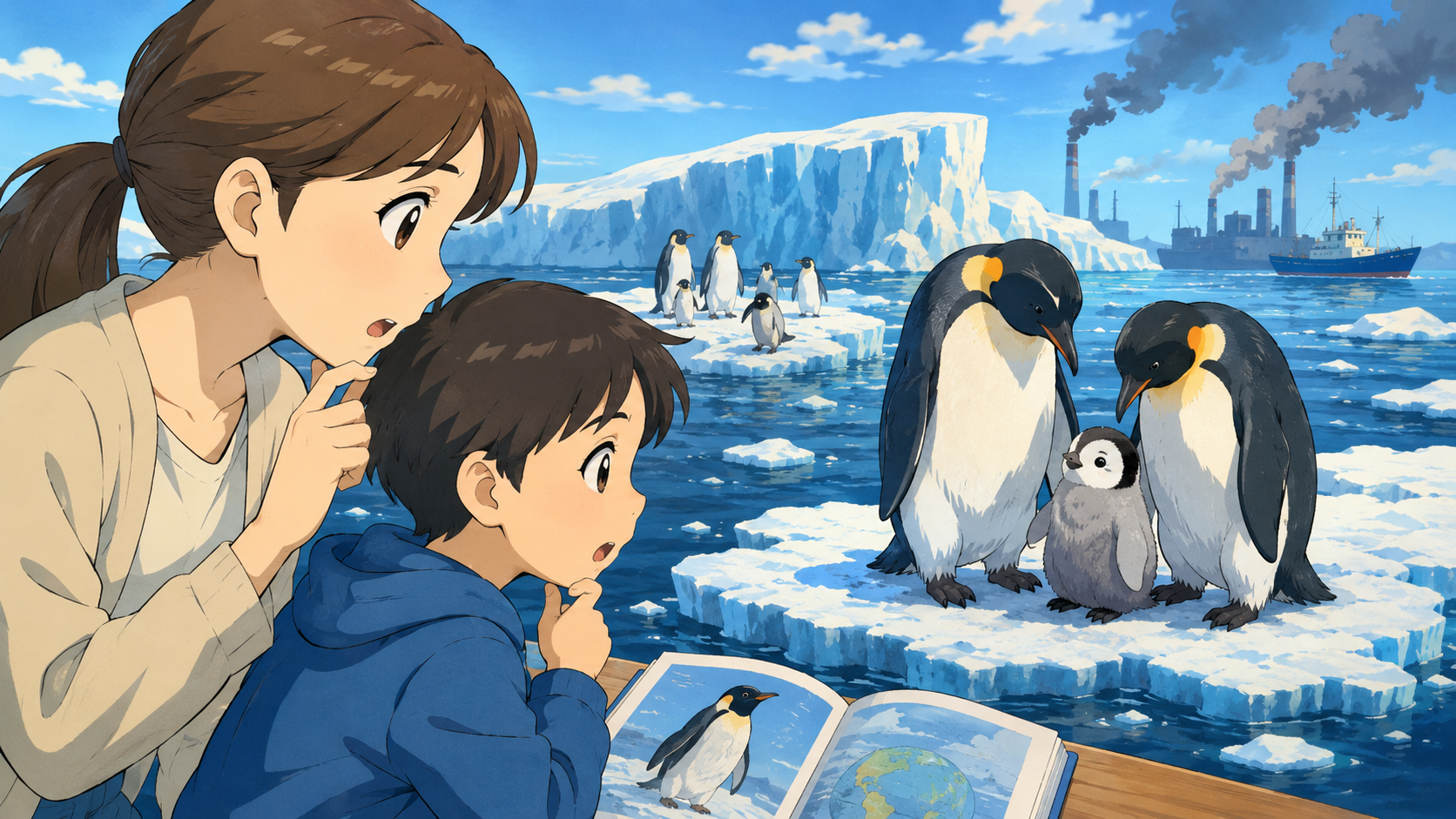 ペンギンがなぜ減ってしまったのか