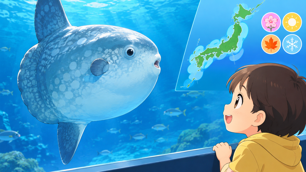 マンボウが日本近海のどこに生息しているのか